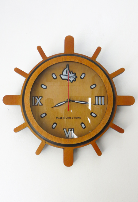 Horloge Murale gouvernail